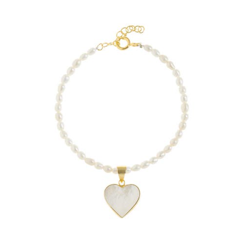 FREYA ROSE FREYA ROSE RICE PEARL BRACELET