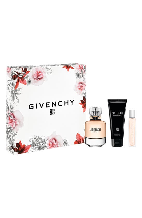 Shop Givenchy L'interdit Eau De Parfum 3-piece Gift Set (limited Edition) $194 Value