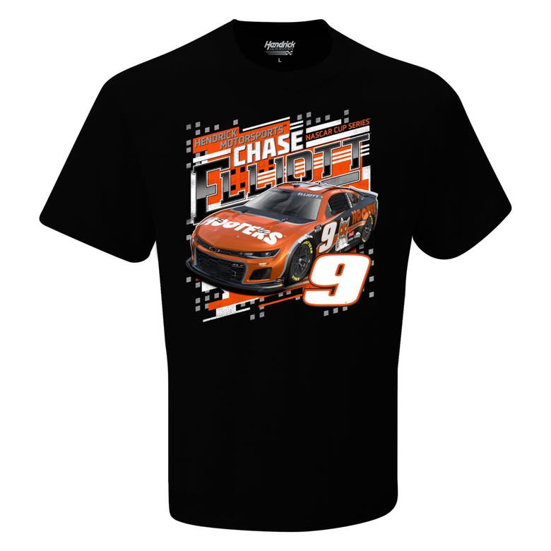 Shop Hendrick Motorsports Team Collection Black Chase Elliott Hooters Draft T-shirt