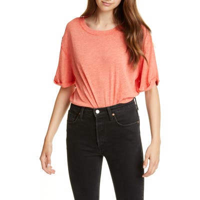 Free People Cassidy Tee, Red