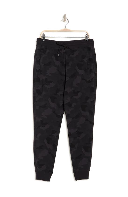 Shop 90 Degree By Reflex Terry Joggers In Camo Black Combo