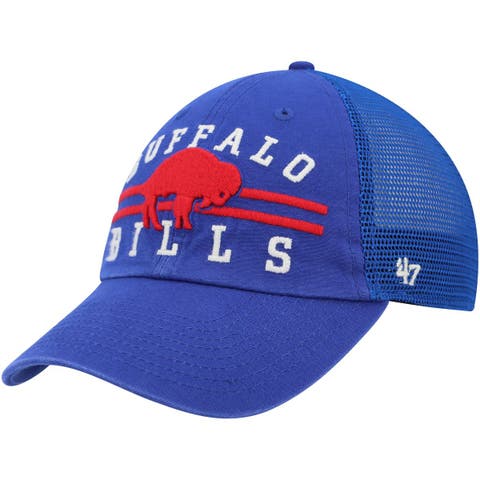 Men's Buffalo Bills '47 Navy/White Denali Trucker Clean Up Snapback Hat