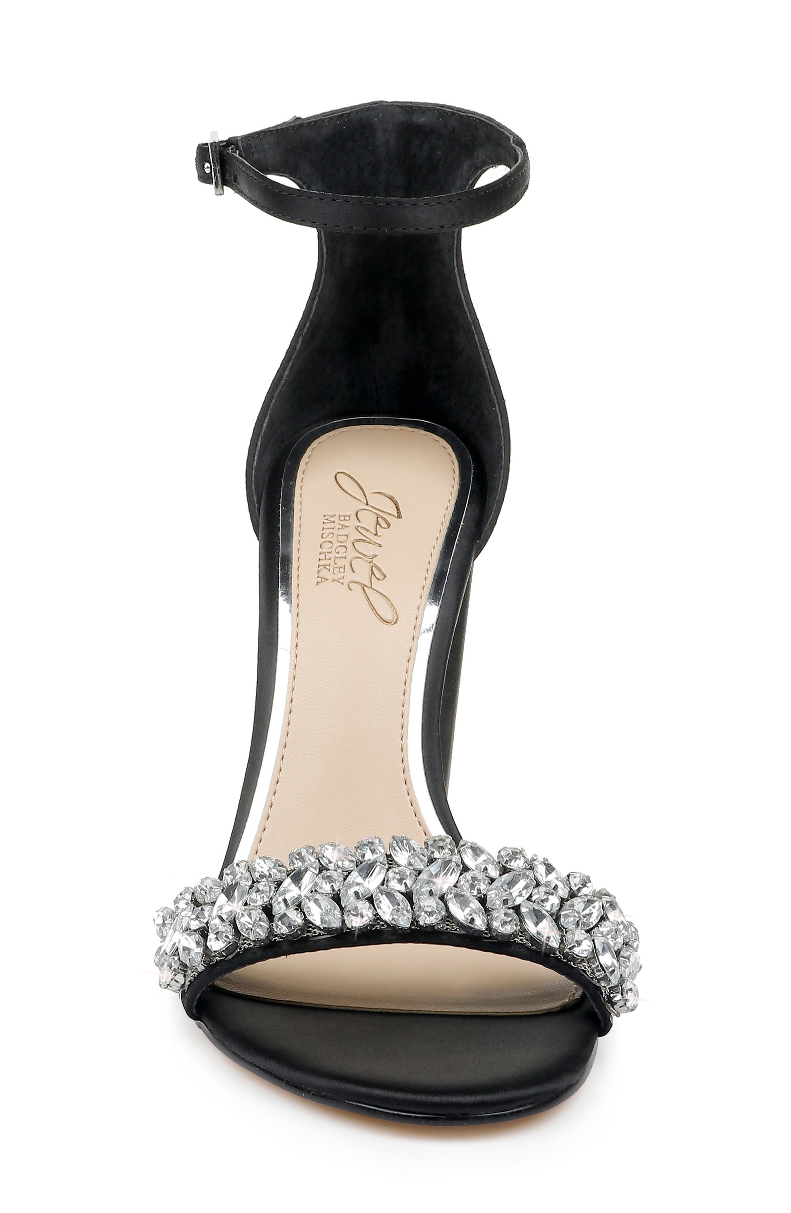 Baldwin ankle strap sandal jewel badgley mischka Clearance