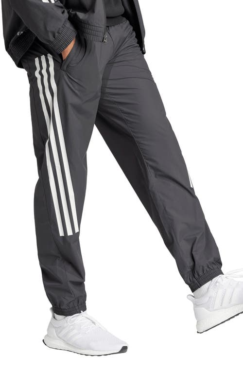 Shop Adidas Sportswear Future Icons 3-stripes Recycled Polyester Ripstop Track Pants In Black