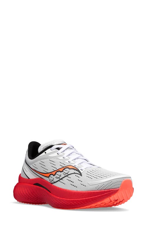 Shop Saucony Endorphin Speed 3 Running Shoe In White/black/vizi