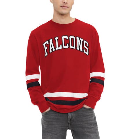 Men's Tommy Hilfiger Red/Black Atlanta Falcons Nolan Long Sleeve T-Shirt