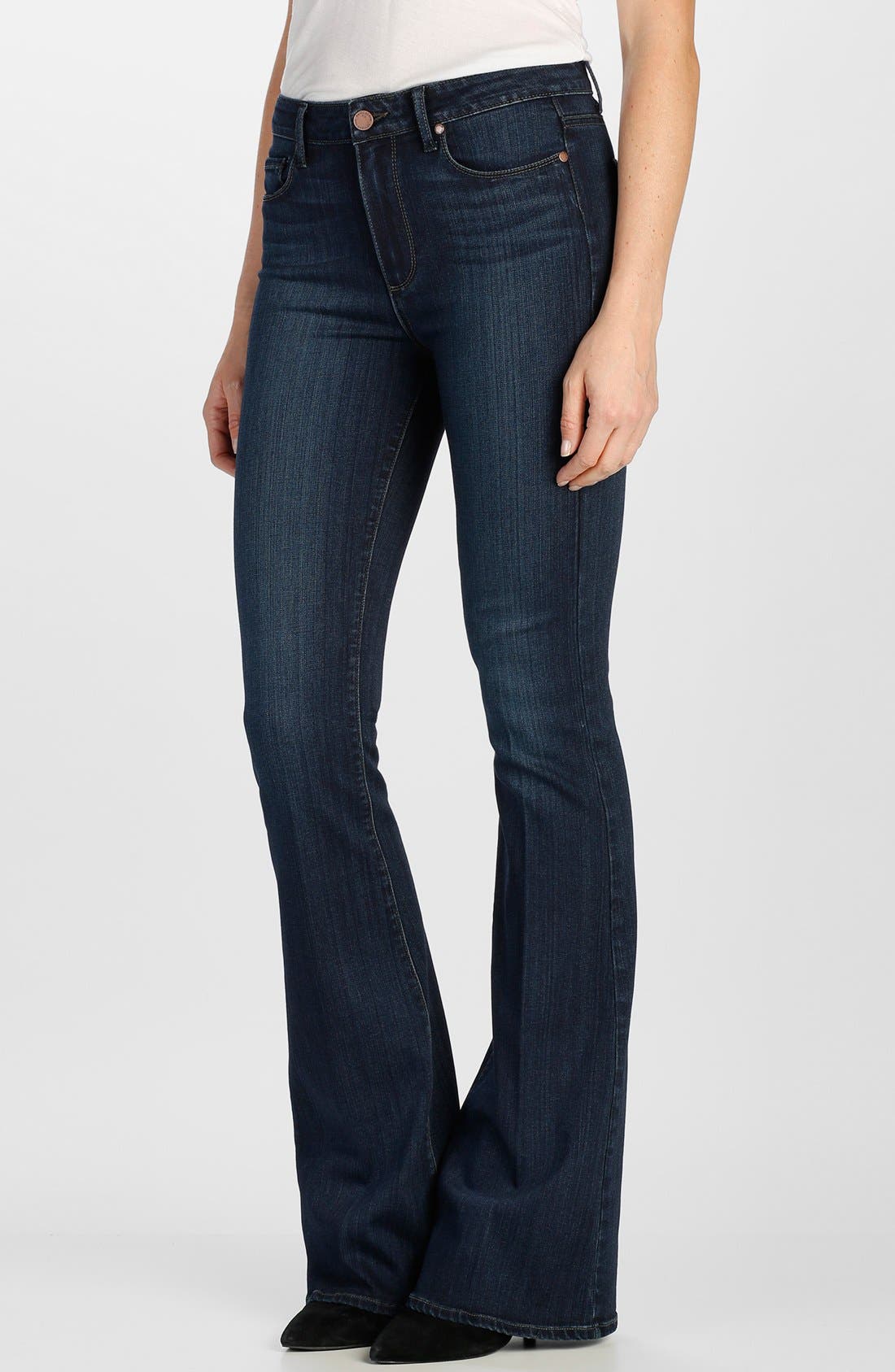 Paige Denim 'Transcend Bell Canyon' High Rise Flare Jeans (Clark