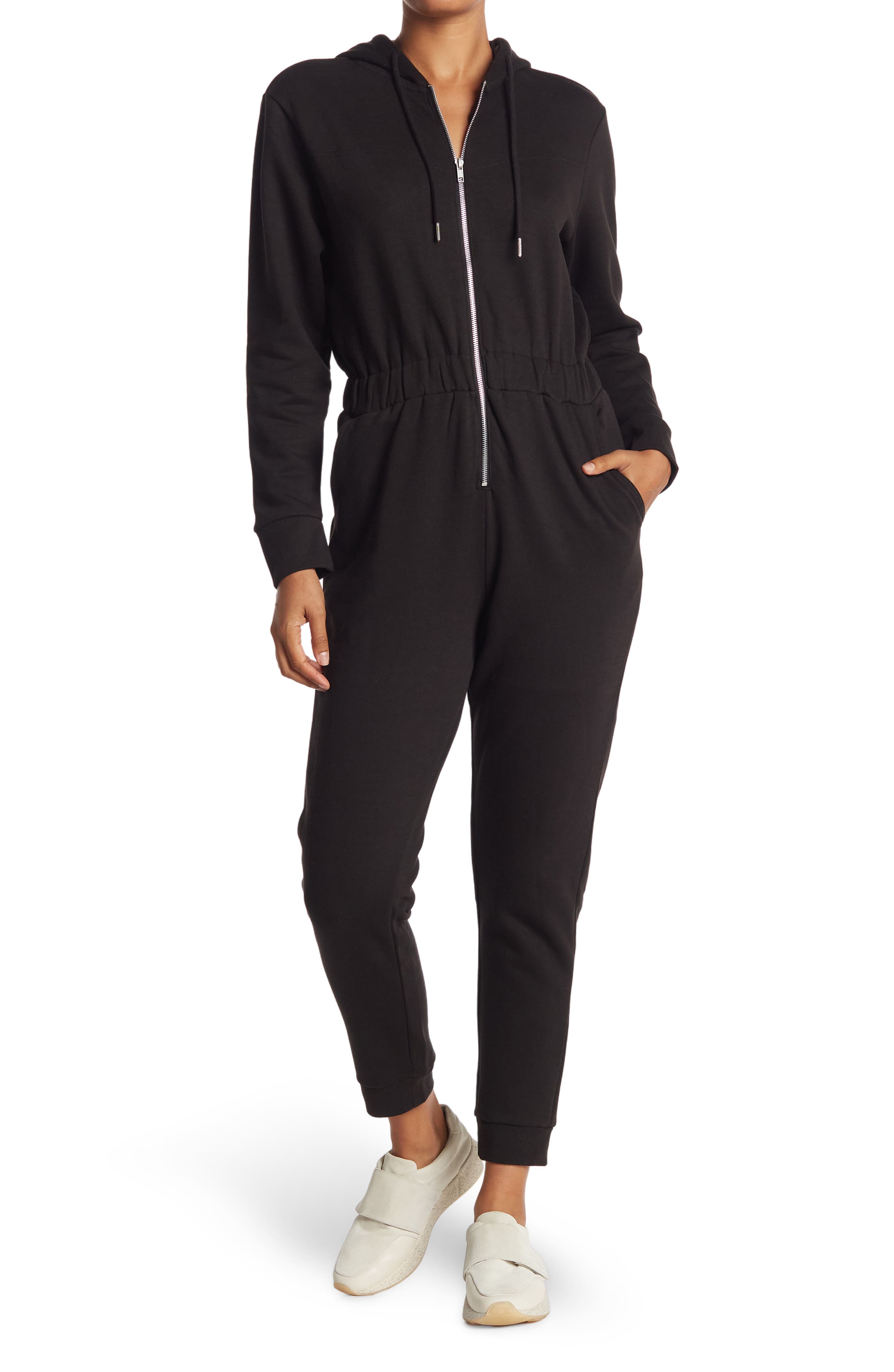Weworewhat Leisure Jumpsuit In Black 