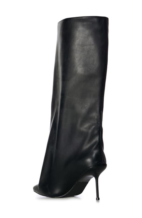 AZALEA WANG AZALEA WANG COUTURE CRAZY POINTY TOE KNEE HIGH BOOT