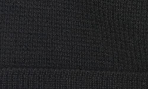 Moncler Tricolor Wool Beanie In Black