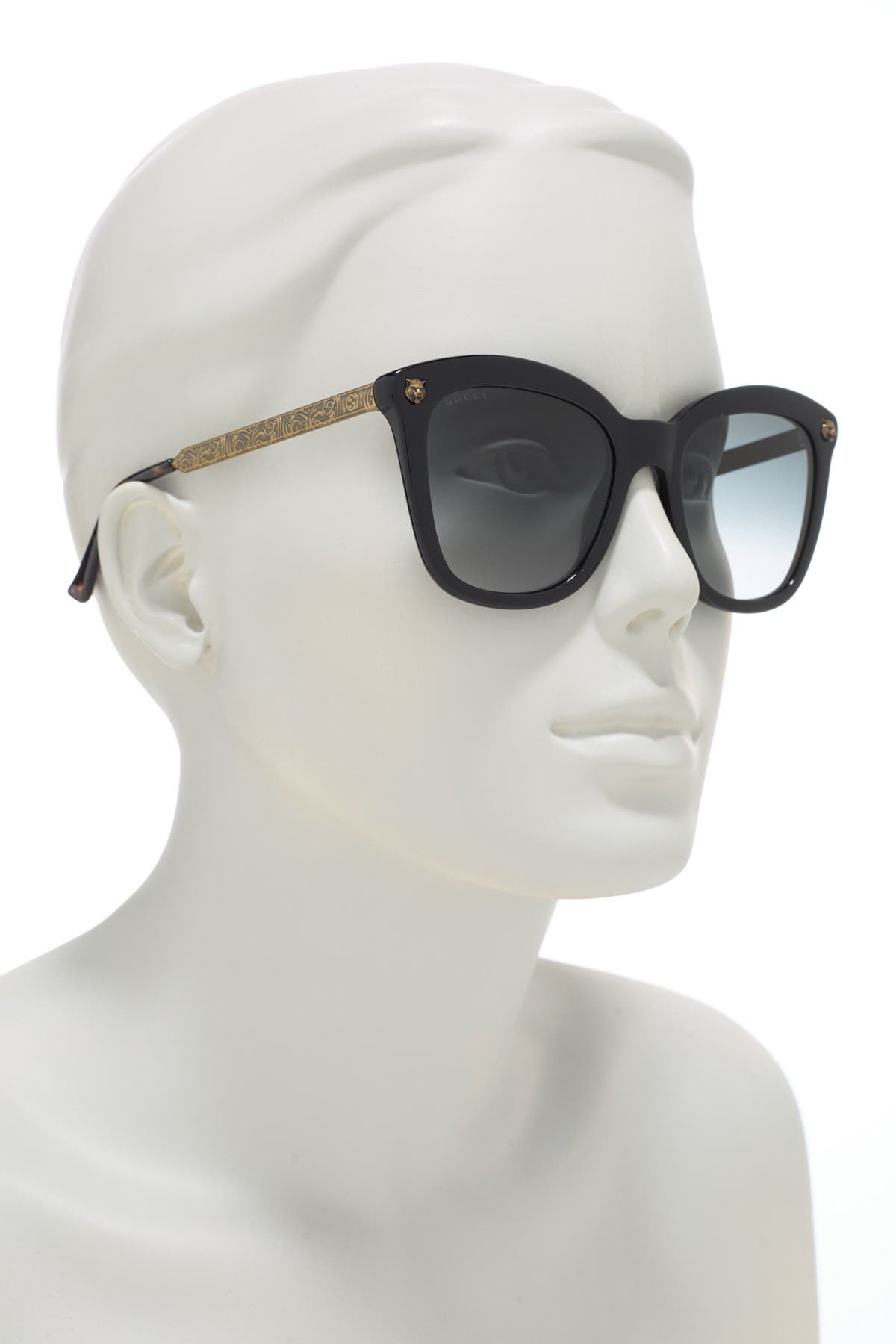gucci 52mm square sunglasses