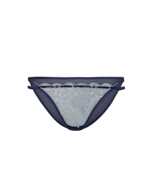 Shop Adore Me Estelle Bikini Panties In Dark Blue