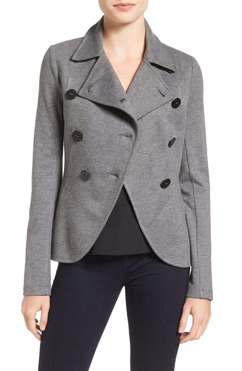 Bailey 44 'Slim Slicker' Double Breasted Stretch Knit Jacket | Nordstrom