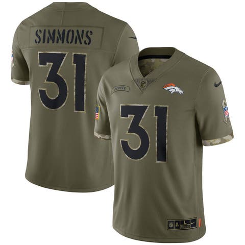 Lids Justin Simmons Denver Broncos Nike Youth Inverted Game Jersey - Gray