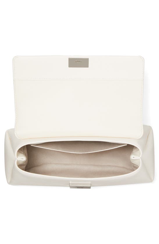 Shop Kate Spade New York Grace Smooth Leather Convertible Shoulder Bag In Cream.