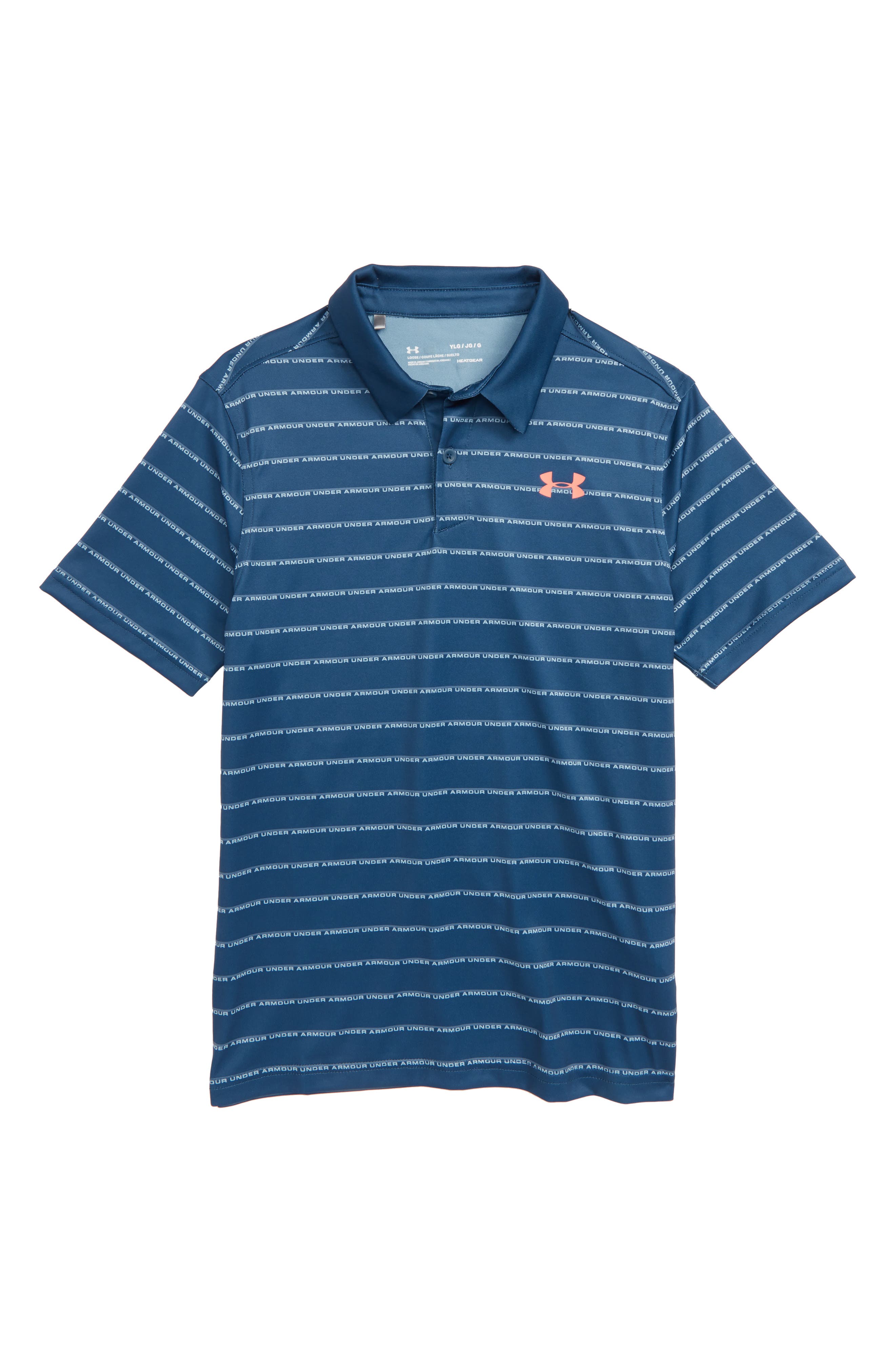 boys under armor polo shirts