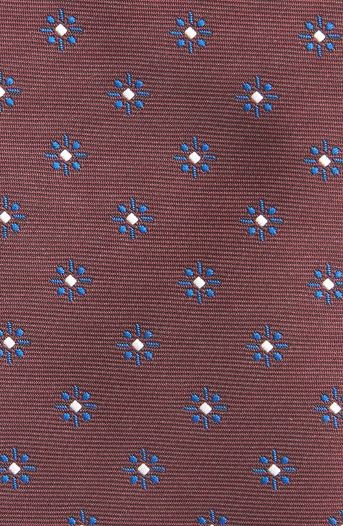 Shop Hugo Boss Boss Dot Tie In Dark Red