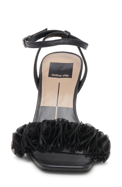 Shop Dolce Vita Iesha Ankle Strap Sandal In Black Leather