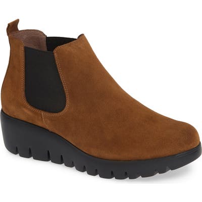 Wonders Slip-On Chelsea Boot - Brown
