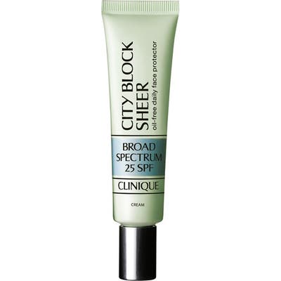 Clinique City Block Sheer Oil-Free Daily Face Protector Broad Spectrum Spf 25