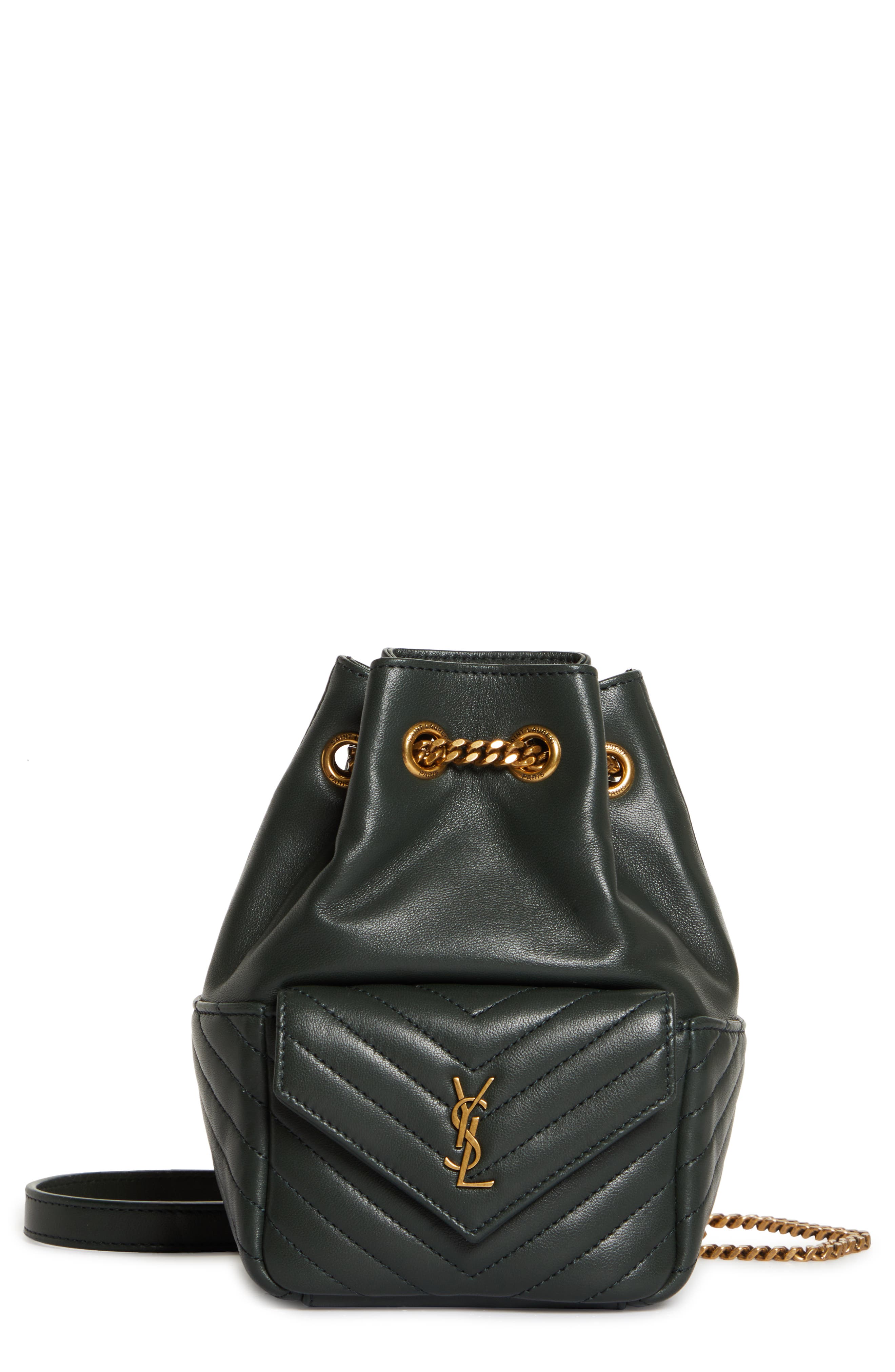 Loulou Mini Monogram Ysl Quilt Calf Camera Bag