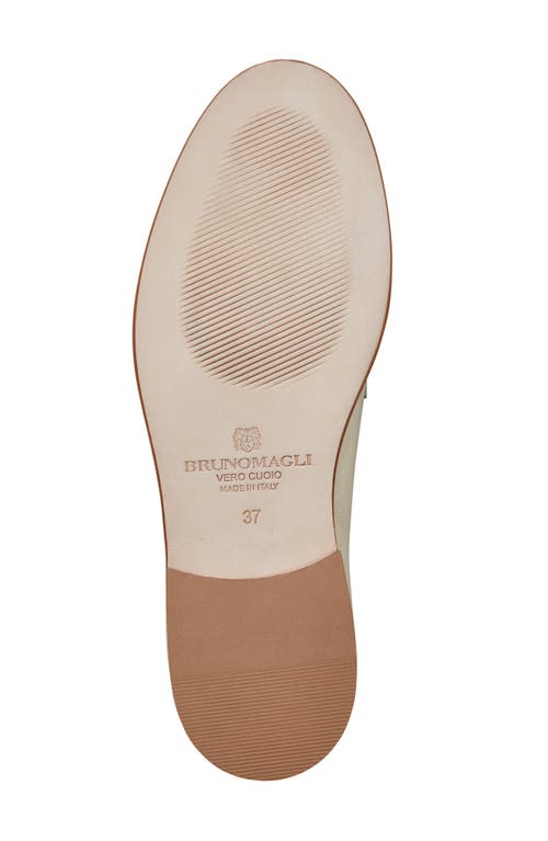 Bruno Magli Lixia Penny Loafer In Gold Metallic