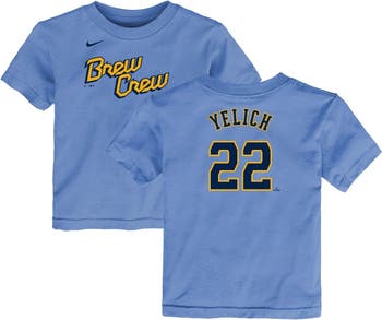 Milwaukee Brewers 2022 City Connect Jersey Christian Yelich