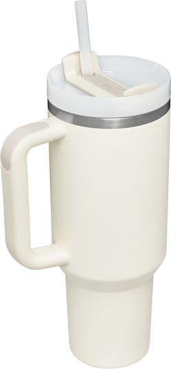 Stanley the big grip travel quencher with handle - White, 40 oz - Dutch Goat