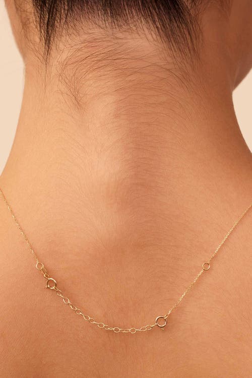 Oradina Women's 14k Rose Solid Gold Lengthen It Chain Extender In Rose Gold