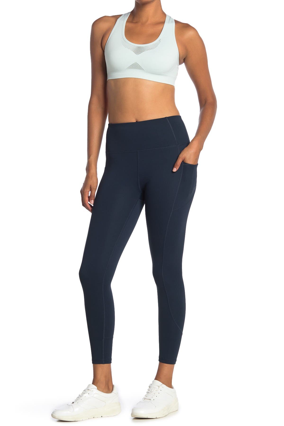 X by Gottex | Jen Slip Pocket Cropped Ankle Leggings | HauteLook