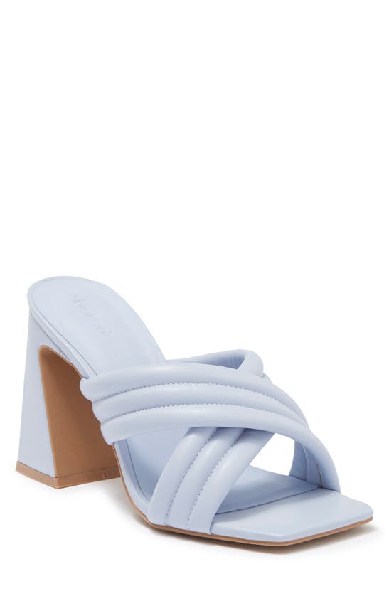 Abound Pearl Cross Band Sandal In Blue Feather