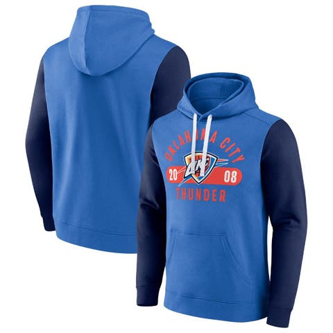 Men's Fanatics Branded Royal/Heather Royal Chicago Cubs Call the Shots Pullover  Hoodie 