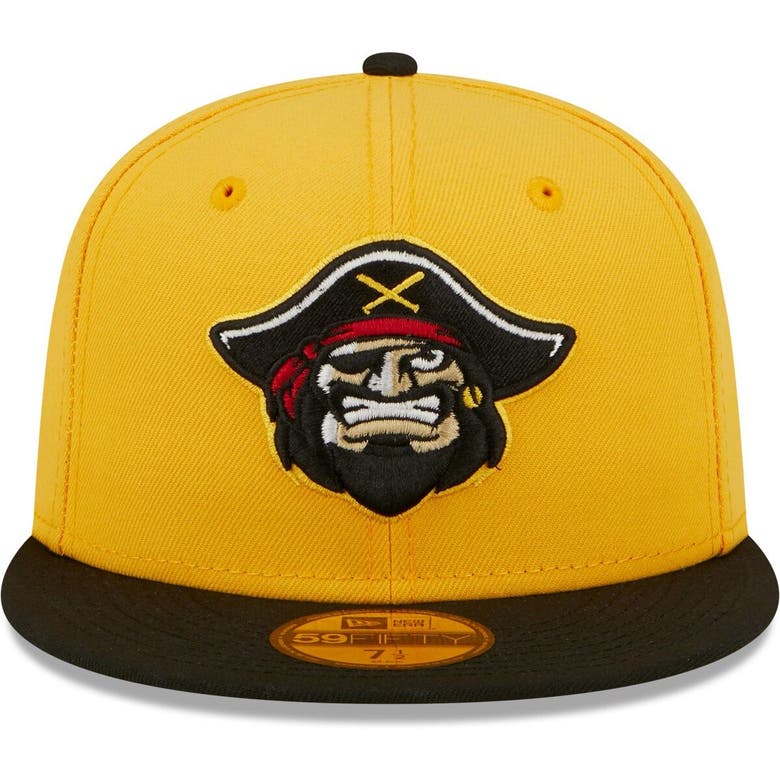 New Era Yellow Bradenton Marauders Authentic Collection 59fifty Fitted ...