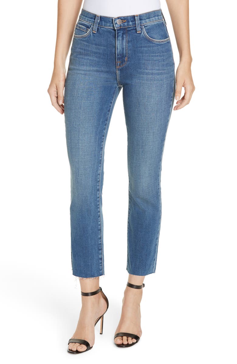 L'AGENCE Sada Crop Slim Jeans (Authentique) | Nordstrom