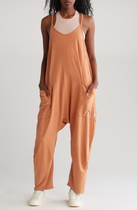 Shop Fp Movement Hot Shot Jumpsuit In Cedar