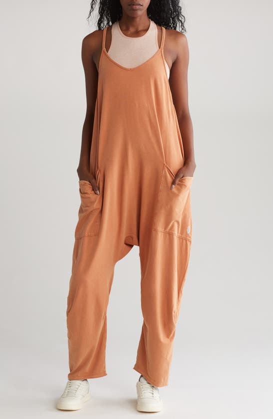 Fp Movement Hot Shot Jumpsuit In Cedar