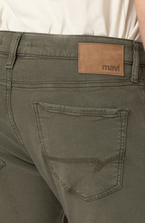 Mavi Jeans Marcus Slim Straight Leg Pants In Marcus Tea Leaf Luxe