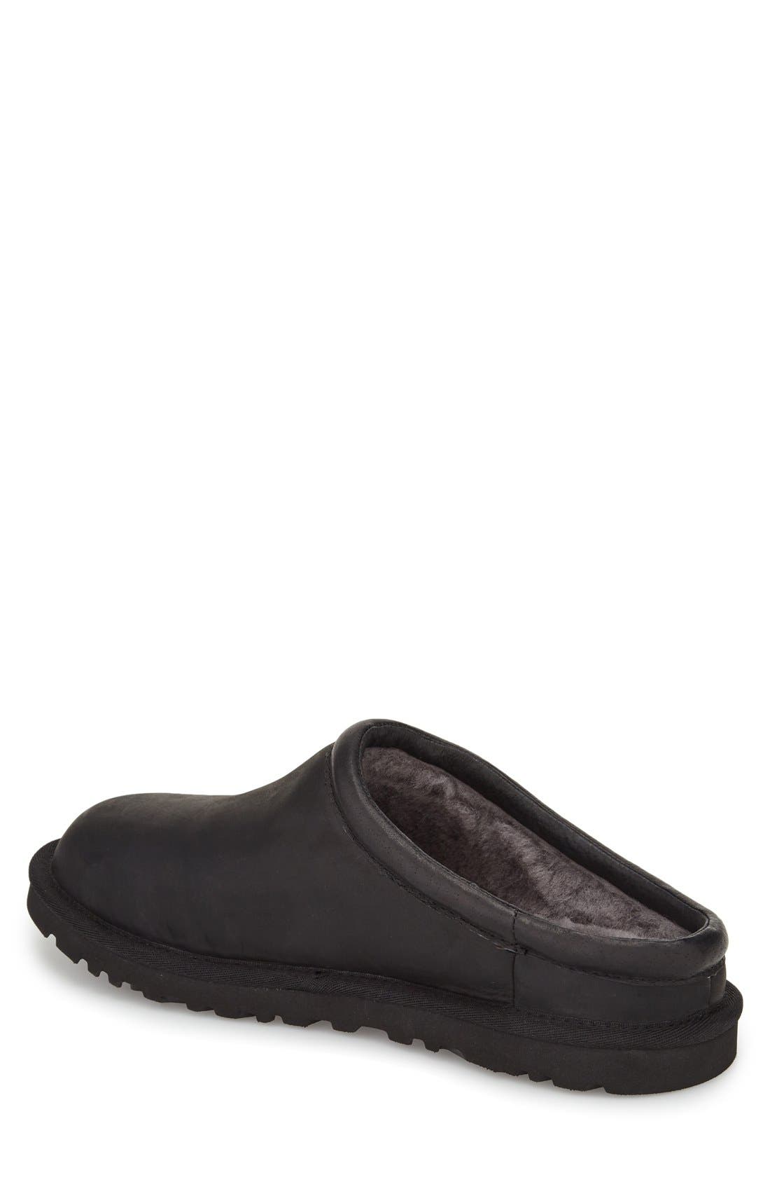 ugg classic leather clogs