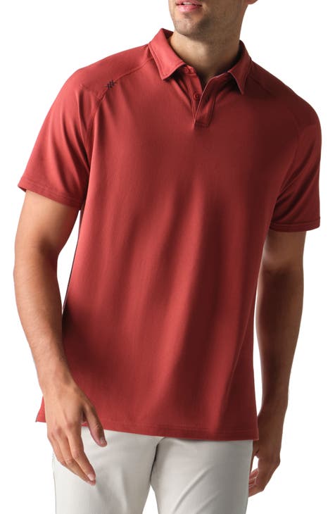 Cutter & Buck Louisville Cardinals Red Forge Tailored Fit Polo