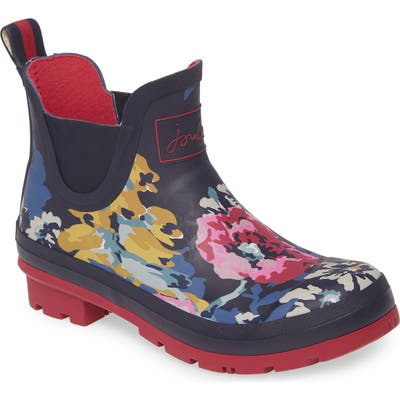Joules Wellibob Short Rain Boot, Blue
