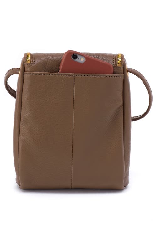 Hobo Fern Saddle Bag In Dark Elm