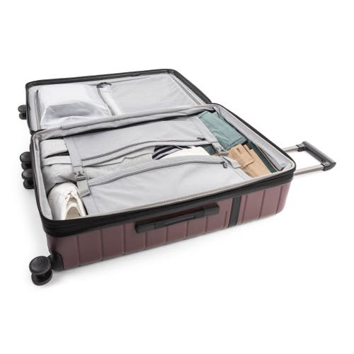 Bugatti Hamburg Hardside Large Luggage With Expansion In Red Lacquer