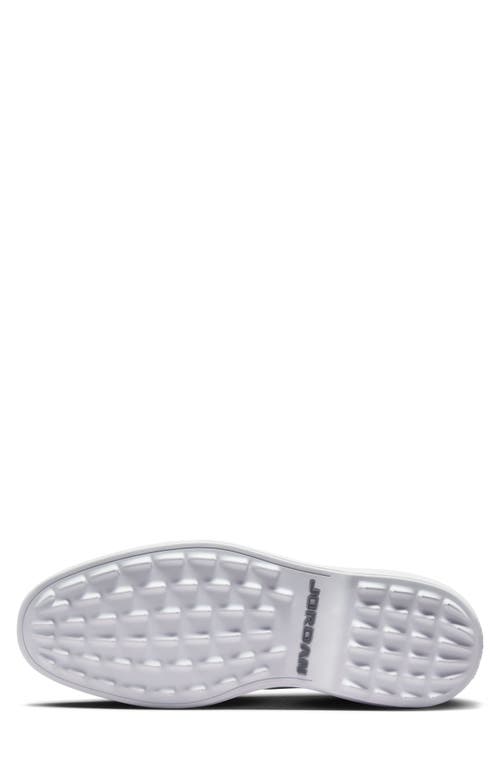 Shop Jordan Adg 4 Golf Shoe In Wolf Grey/white/smoke Grey