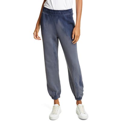 Cotton Citizen Brooklyn Tie Dye Sweatpants, Blue/green