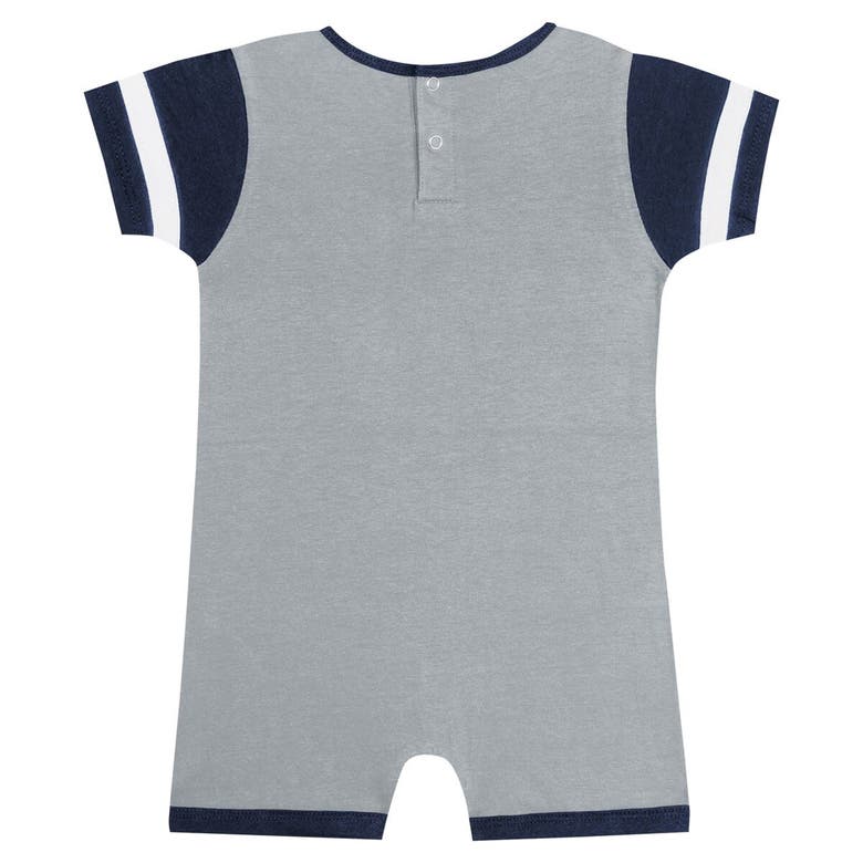 Shop Outerstuff Infant Fanatics Branded Gray New York Yankees Fast Pitch Romper
