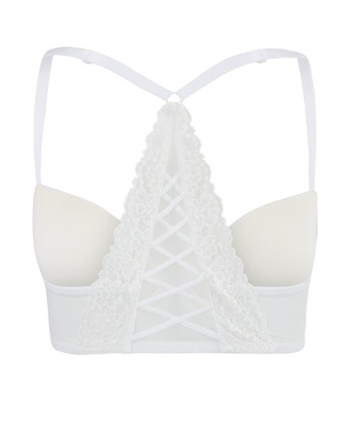 Adore Me Alara Contour Demi Bra In White