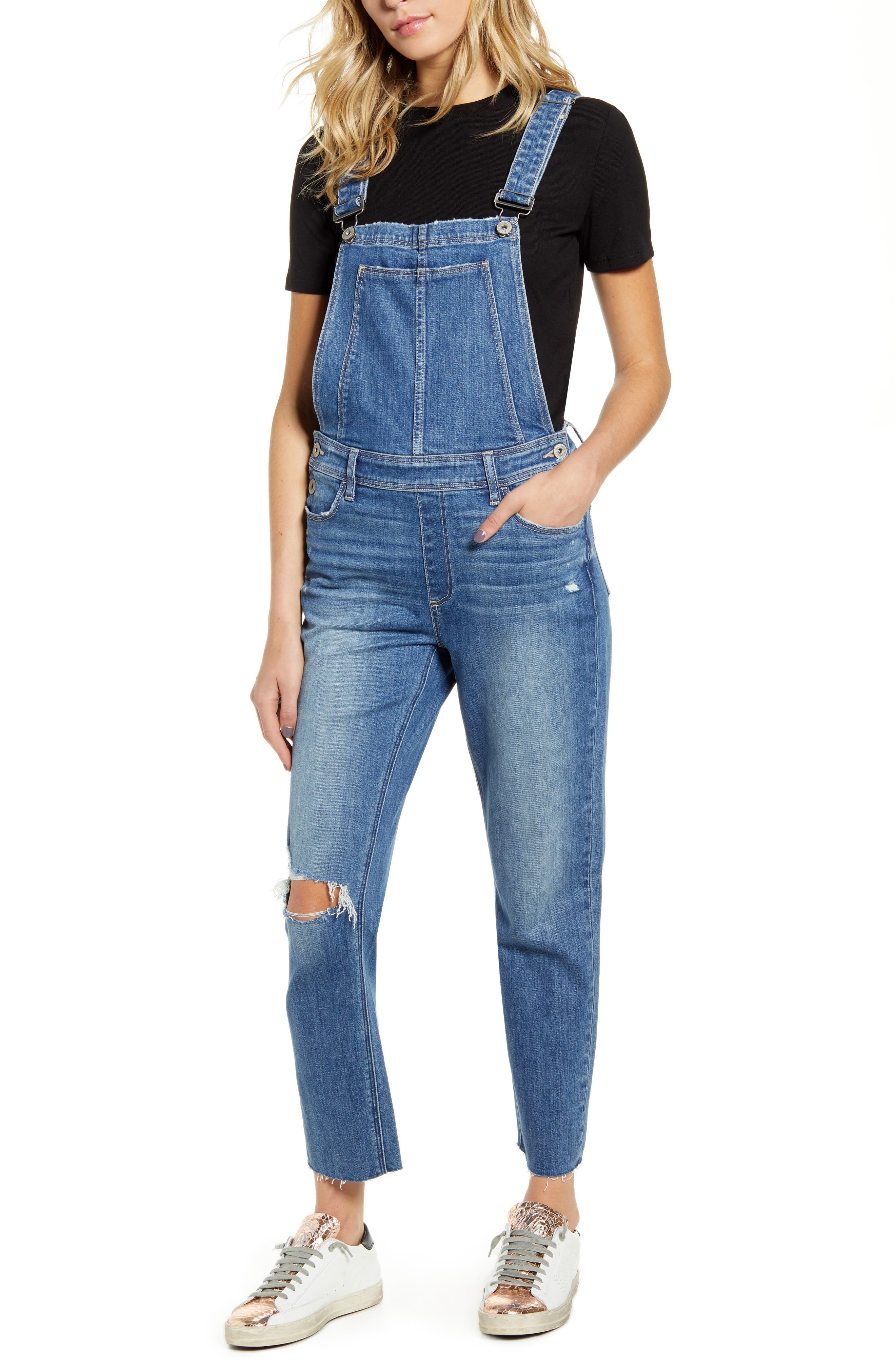 paige denim overalls