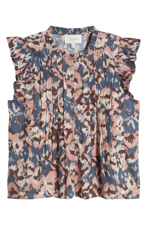 Shop Cleobella Maritza Print Pleated Top In Le Jules Print