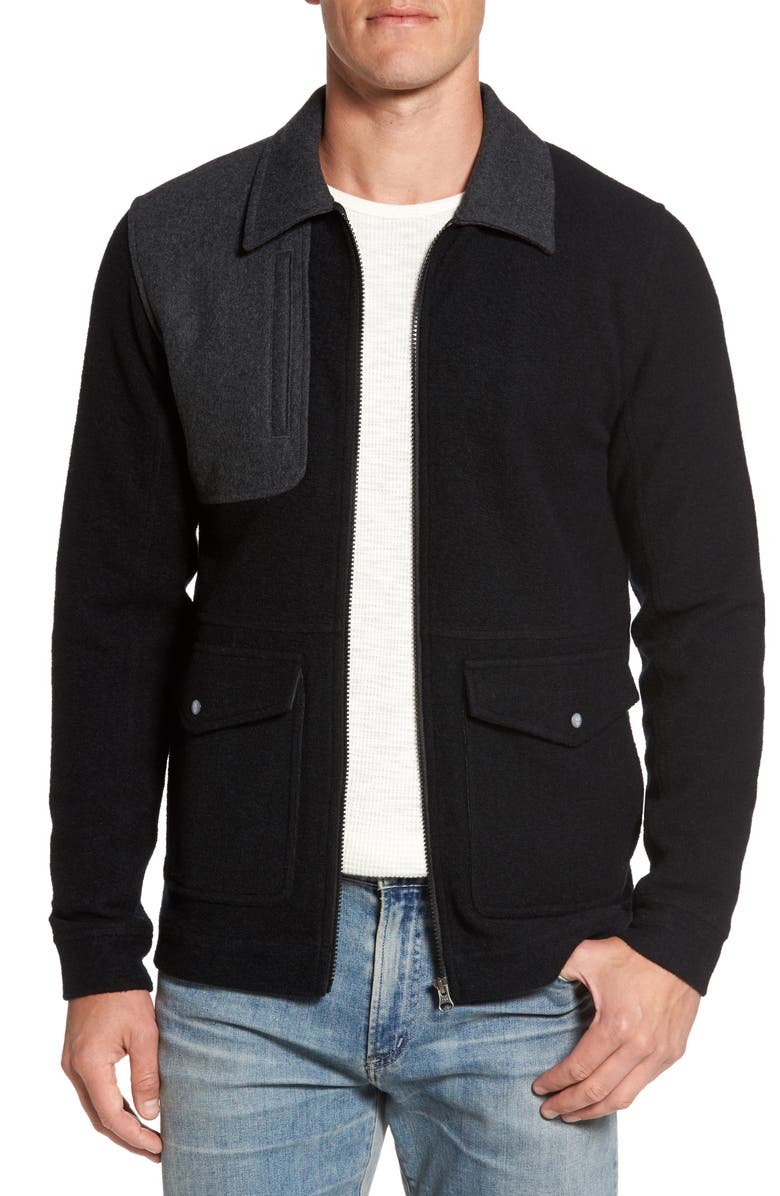 Ibex Scout Around Merino Wool Blend Shirt Jacket Nordstrom