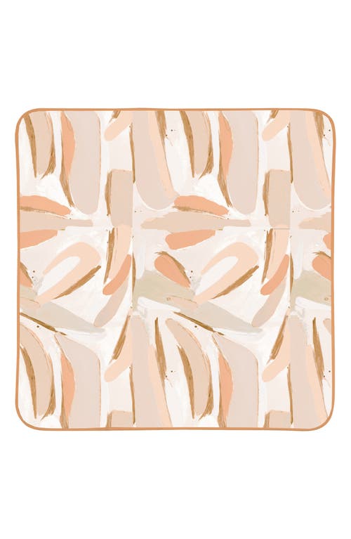 Toddlekind Portable Organic Cotton Play Mat in Peach Skies at Nordstrom